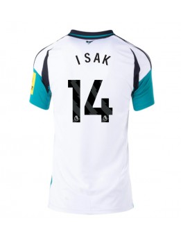 Billige Newcastle United Alexander Isak #14 Bortedrakt Dame 2024-25 Kortermet